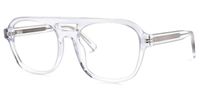 Aviator Crystal Eyeglasses│Vooglam.com Front View