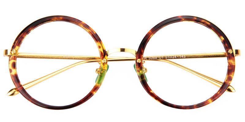 Kelly Round Tortoise Shell Eyeglasses glasses