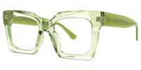 Pacheco - Rectangle Green Eyeglasses