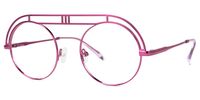 Valverde - Aviator Purple Eyeglasses | Vooglam Front View