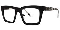 Arnal - Rectangle Black Eyeglasses