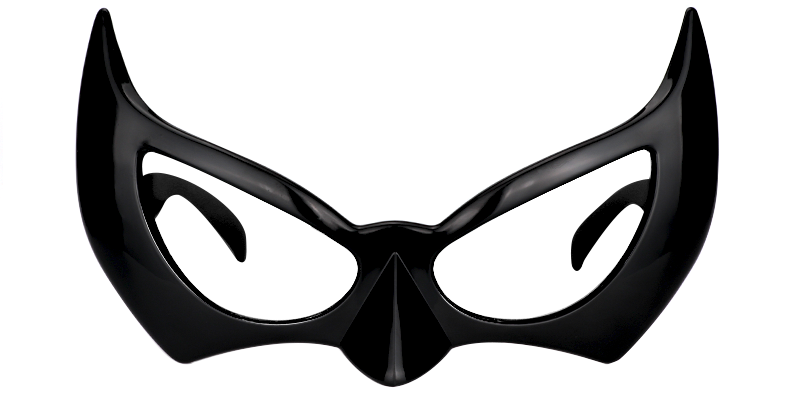 Priscilla Bat-shaped Black Eyeglasses   product detail 2