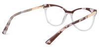 Browline Grey Eyeglasses | Vooglam.com 