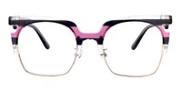 Cordelia Browline Purple Eyeglasses - 2