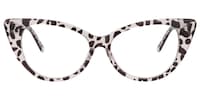 Wanda Dark Tortoise Cat Eye Glasses - 2