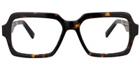 Moira - Rectangle Tortoise Eyeglasses  - 2