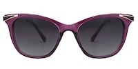 Dodie Cat Eye Purple Sunglasses  - 1