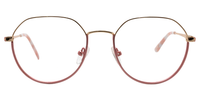 Alger Geometric Pink Eyeglasses - 1