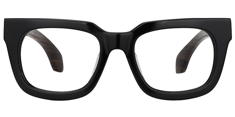 Arlene Rectangle Black Eyeglasses glasses