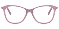 Angelou Rectangle Light/Purple Eyeglasses - 1