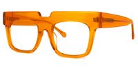 Rectangle Orange Eyeglasses | Vooglam.com Front View