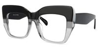 Rosaura - Square Grey Eyeglasses - 2