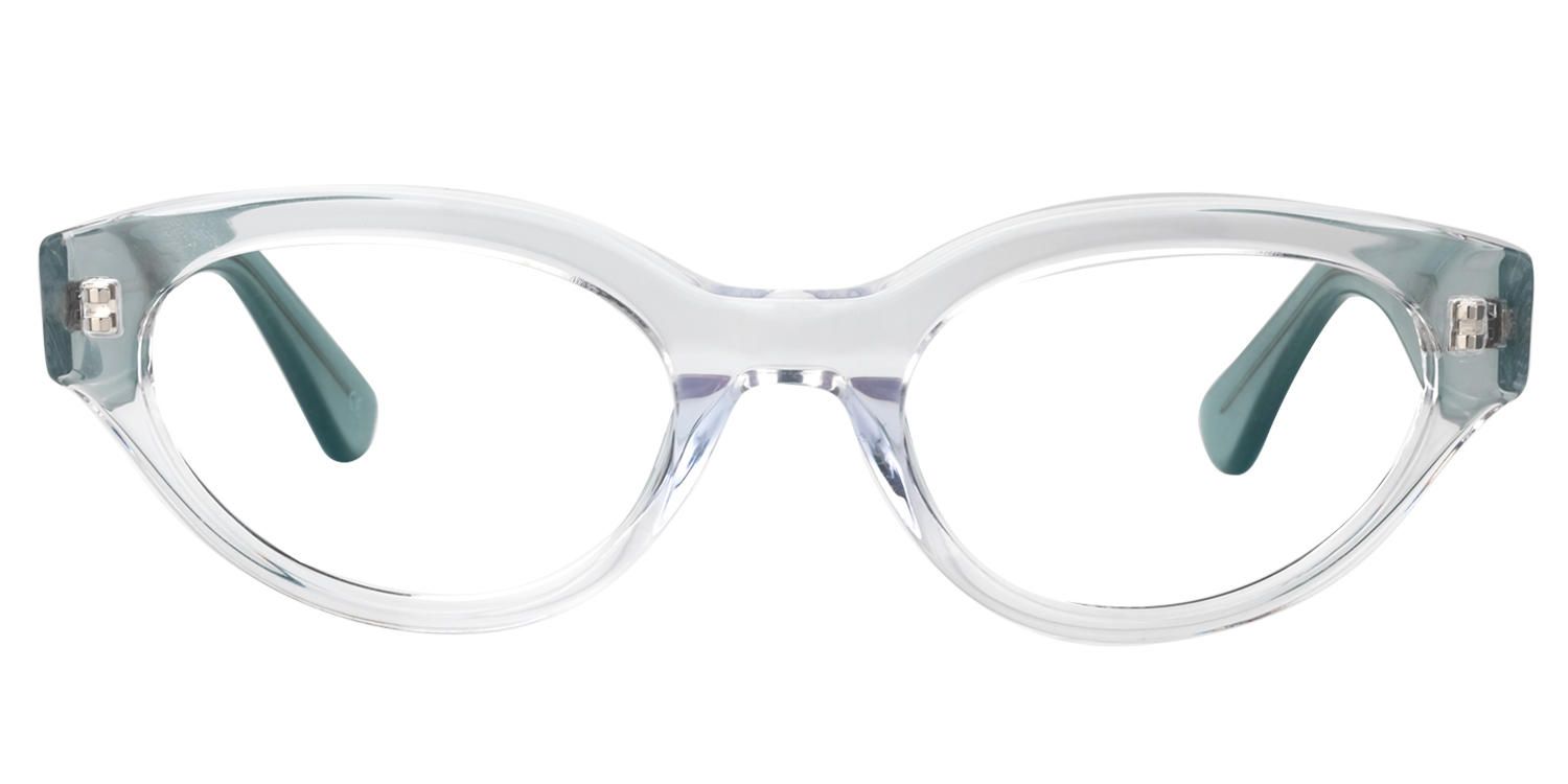 Oval Crystal Eyeglasses | Vooglam.com Product Details 1