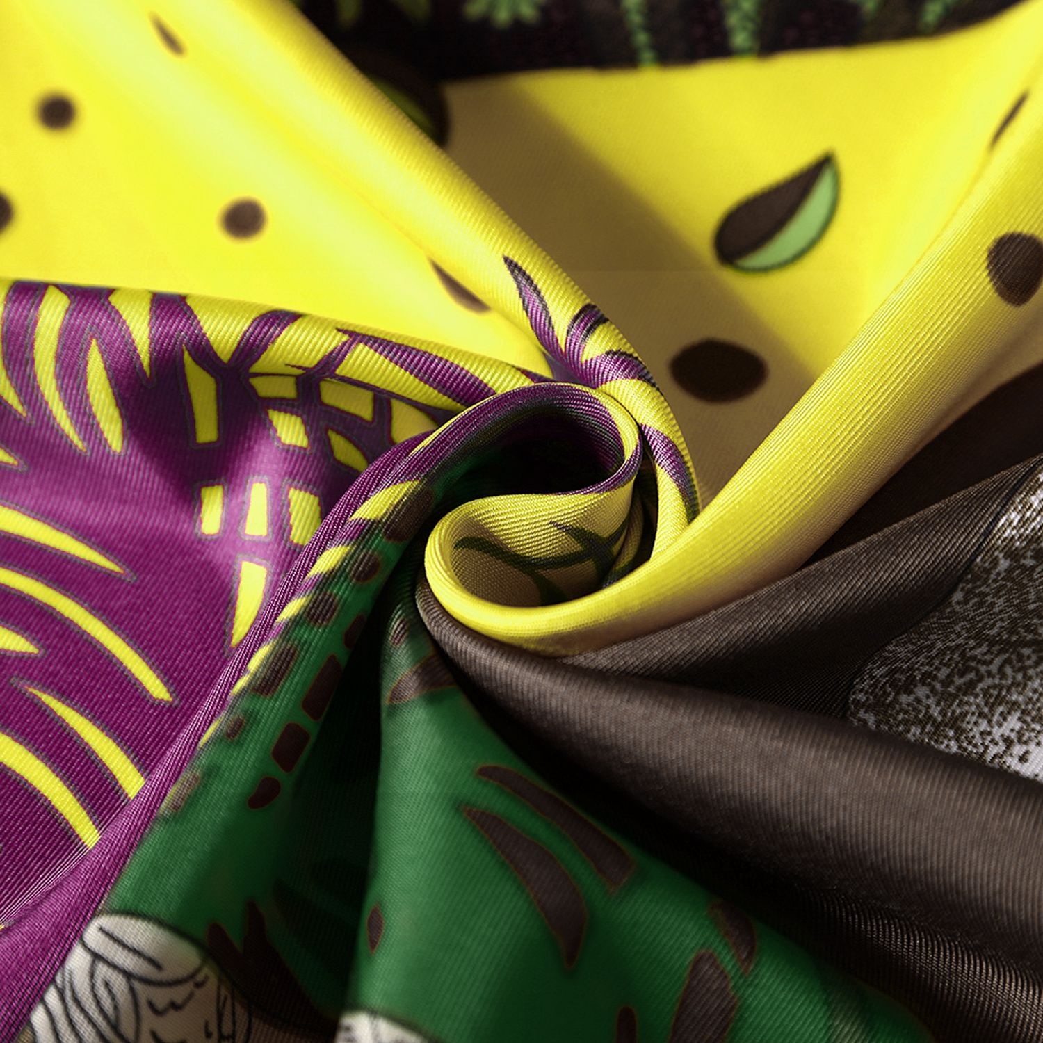 Classic Oil Painting Scarf | Vooglam.com Side View