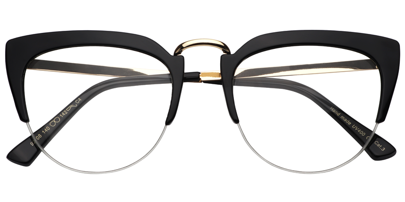 Wild Cateye Eyeglasses│Vooglam Optical Glasses  Front View