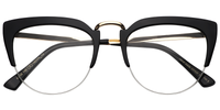Wild Cateye Eyeglasses│Vooglam Optical Glasses  Front View