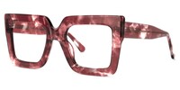 Charisse - Square Wine/Red Eyeglasses - 2