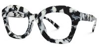 Rectangle Pattern Eyeglasses | Vooglam.com Front View