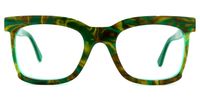 Rectangle Pattern Eyeglasses | Vooglam.com Angle View
