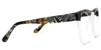 Rectangle White Eyeglasses | Vooglam.com