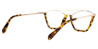 Guinto - Aviator Tortoise Eyeglasses | Vooglam Side View