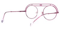 Valverde - Aviator Purple Eyeglasses | Vooglam Side View