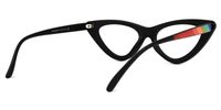 Augusto - Cat Eye Multicolor Eyeglasses | Vooglam Side View