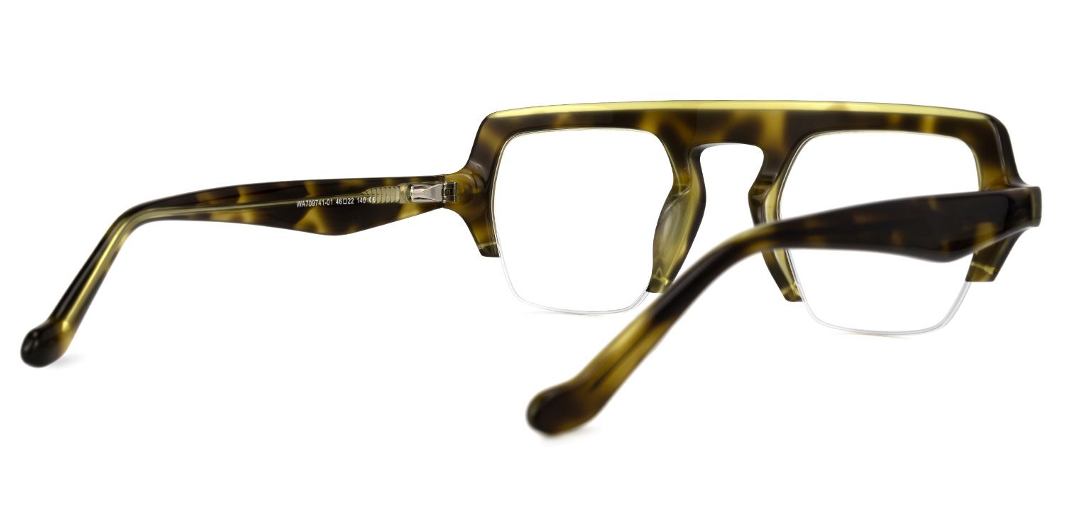 Janette - Aviator Tortoise Eyeglasses product detail 3