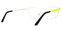 Sydney - Cat Eye Yellow Eyeglasses │Vooglam Side View