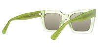 Marilu - Rectangle Green Sunglasses - 3
