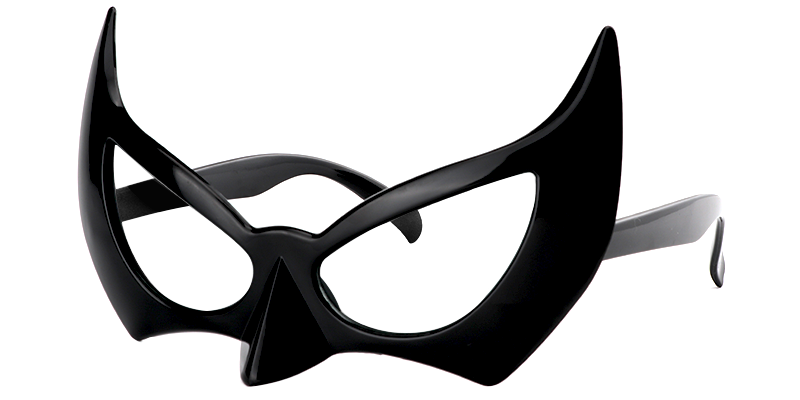 Priscilla Bat-shaped Black Eyeglasses   product detail 3