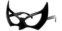 Stylish Bat-shaped Black Eyeglasses   Side View