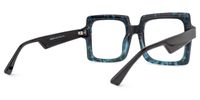 Arroyo - Square Blue/Tortoise Eyeglasses | Vooglam Side View