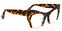 Kyle Cat Eye Yellow/Tortoise Eyeglasses | Vooglam Eyeglsses 