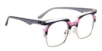 Cordelia Browline Purple Eyeglasses - 6