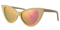 Dodie - Cat Eye Champagne Sunglasses  - 3