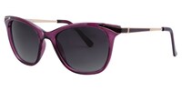Dodie Cat Eye Purple Sunglasses  - 3
