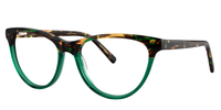 Gerry Cat Eye Green/Floral Eyeglasses - 3