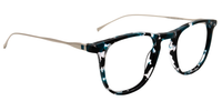Burnet Square Blue/Black Eyeglasses - 6