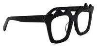 Wilhelmina - Geometric Black Eyeglasses - 5