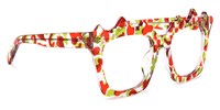 Wilhelmina - Geometric Crystal/Floral Eyeglasses - 5
