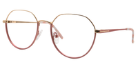 Alger Geometric Pink Eyeglasses - 3