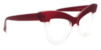 Cat Eye Wine/Red Eyeglasses | Vooglam.com 