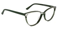 Refreshing Oval Viridian Eyeglasses│Vooglam Optical Glasses 