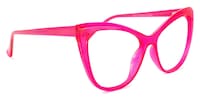 Haylie - Cat Eye Bright/Pink Eyeglasses - 5
