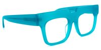 Rectangle Blue Eyeglasses | Vooglam.com 