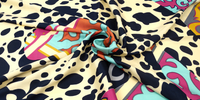 Vivid Galloping Horse Scarf | Vooglam.com Side View