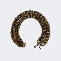 Retro Tortoise Glasses Chains | Vooglam.com Side View