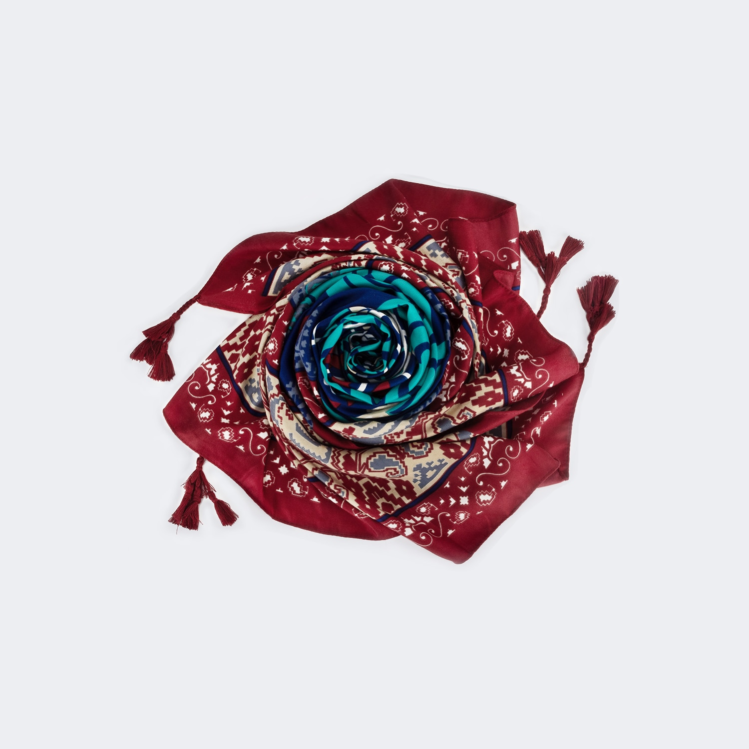 Dainty Rectangle Cotton Scarf Vooglam