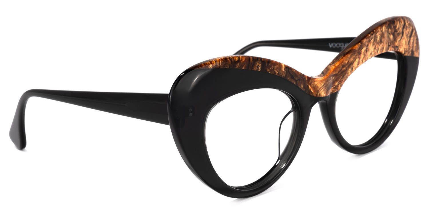 Lolade - Cat Eye Dark/Grey Eyeglasses product detail 5